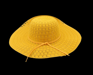 Dámský letní klobouk Lydie žlutý Velikost: 53/55 cm