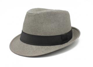 Unisex letní klobouk Kilian šedý Velikost: 55 cm