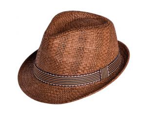 Unisex letní klobouk Luc hnědý Velikost: 56/57 cm