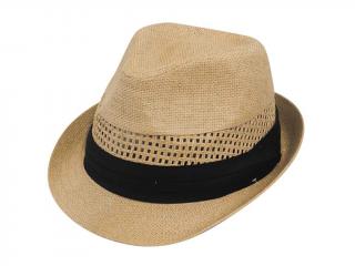 Unisex letní klobouk Manuel hnědý Velikost: 56/57 cm
