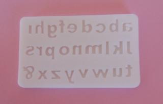 Malá abeceda II 0,8 - 1,2 cm