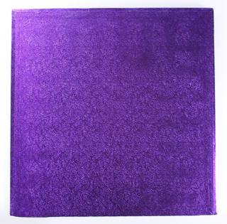 Podložka pevná fialová čtverec 30,4 cm