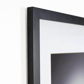 CORK - černý dřevěný rámeček na fotky: 30x40cm, zasklení: Sklo