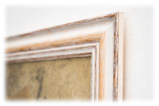 OLD FRAME II. - krásná imitace starých dřevěných rámů na fotky: 60x90cm, zasklení: Bez zasklení