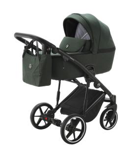 Adamex kombinovaný kočárek 2v1 MOBI LUX , PS98 zelená