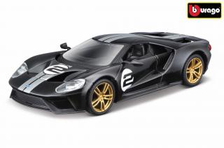 Bburago 1:32 Ford GT 2017 No.2 Heritage Edition