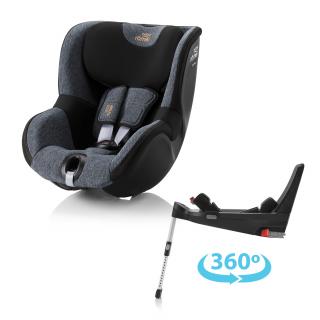 Britax Römer Autosedačka Dualfix 3 i-size Bundle Flex 5Z, Blue Marble