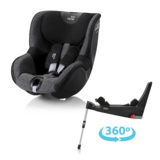 Britax Römer Autosedačka Dualfix 3 i-size Bundle Flex 5Z, Graphite Marble