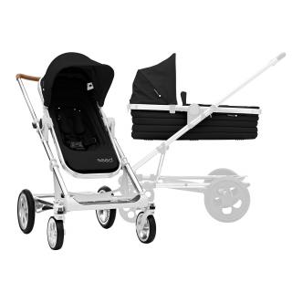 Britax Römer SET Kočárek Seed Papilio Silver, Cognac/Black