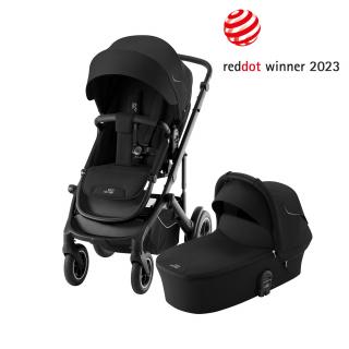 Britax Römer Set kočárek Smile 5Z + hluboká korba, Space Black