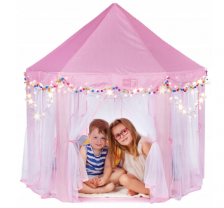 Campela magický dětský palác/stan, růžový