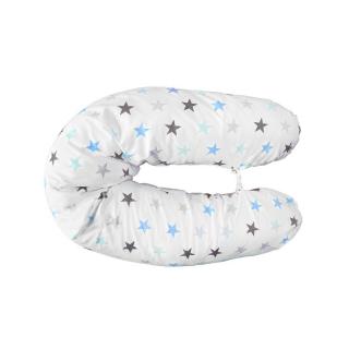 COSING kojící polštář Sleeplease 195cm - Hvězdy modrý