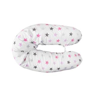 COSING kojící polštář Sleeplease 195cm  - Hvězdy růžové