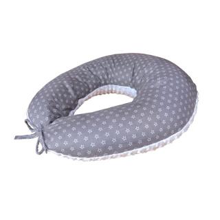 COSING Kojící polštář Sleeplease Minky + bavlna - Hvězdy bílá