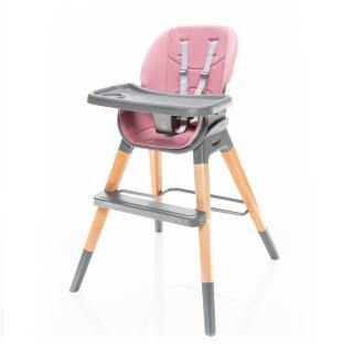 Dětská židlička Nuvio, Blush pink