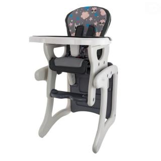 Euro Baby Jídelní stoleček 2v1 - Veverka v šedé