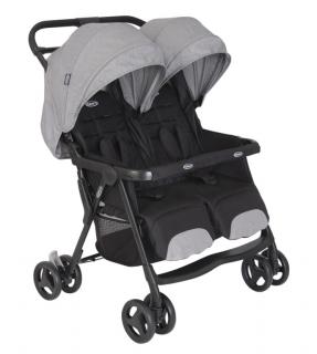 Graco kočárek pro dvojčata Duorider™ steeple gray