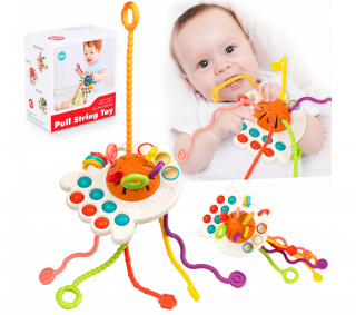 Kinderplay dětské senzorické kousátko montessori