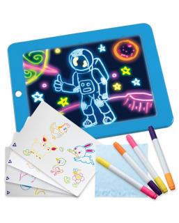 Kinderplay magická světelná tabule, různé barvy Barva Kinderplay tabule: Modrá