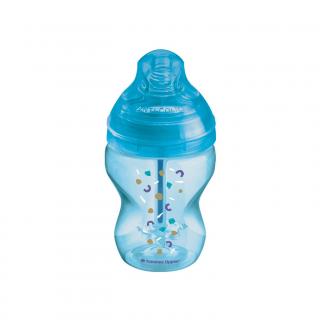 Kojenecká lahev ANTI-COLIC, 0+, 260 ml, modrá, 1ks