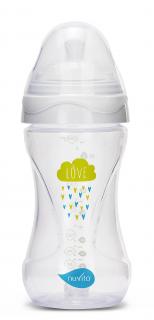 Lahvička 250ml, Transparent white