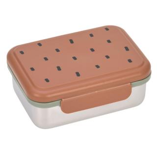 Lässig KIDS Lunchbox Stainless Steel Happy Prints caramel