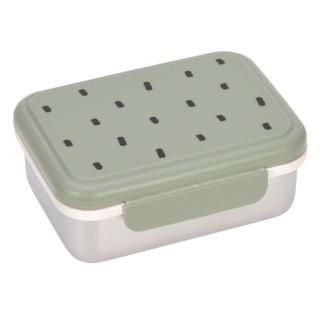 Lässig KIDS Lunchbox Stainless Steel Happy Prints light olive