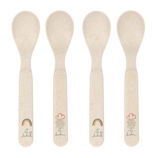 Lässig lžičky 4ks Spoon Set PP/Cellulose Garden Explorer