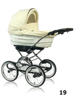 Prampol kombinovaný kočárek Verona Eko Chrome komplet s autosedačkou - 19