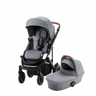 Set kočárek BRITAX Smile III + hluboká korba, Nordic Grey