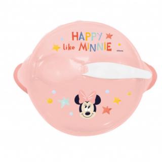 THERMOBABY Miska s přísavkou a víčkem, Minnie