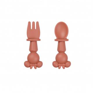 THERMOBABY Silikonový příbor, Minnie