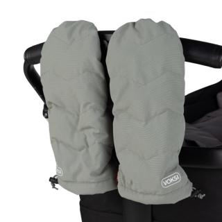 Voksi rukavice Stroller Mitten, meadow green light grey