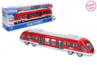 WIKY Vlak s efekty 44 cm - český obal