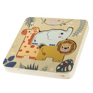 ZOPA Dřevěné puzzle hlavolam, Wood