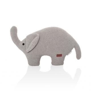 ZOPA Pletená hračka Slon, Grey