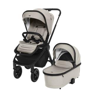 ZOPA Set Move Cross 3 + hluboká korba Move XL 3 + adaptéry, Ivory Beige