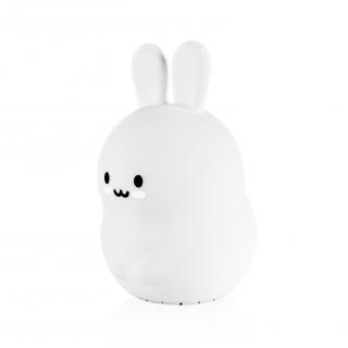 ZOPA Silikonová LED noční lampička s hudbou vel. L, Rabbit