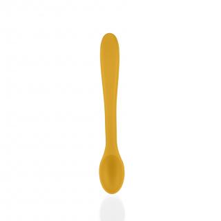ZOPA Silikonová lžička, Mustard Yellow