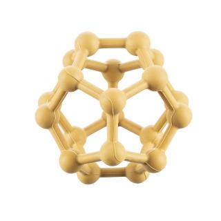 ZOPA Silikonové kousátko Atom, Mustard Yellow