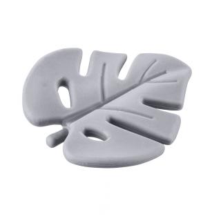ZOPA Silikonové kousátko Leaf, Dove Grey