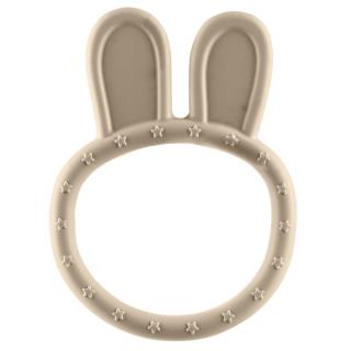 ZOPA Silikonové kousátko Rabbit, Sand Beige