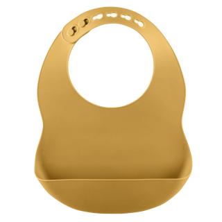 ZOPA Silikonový bryndák, Mustard Yellow