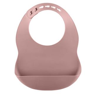 ZOPA Silikonový bryndák, Old Pink