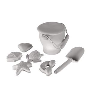 ZOPA Silikonový set na písek, Dove Grey