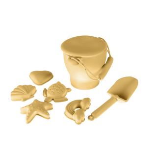 ZOPA Silikonový set na písek, Mustard Yellow