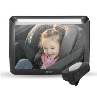 ZOPA Zrcátko s LED osvětlením DELUXE, Black