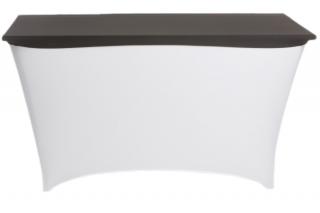 Elastický potah  čepice  na desku 122 x 60 cm (190 g/m2) Barva: černá