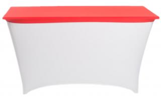 Elastický potah  čepice  na desku 153 x 76 cm (190 g/m2) Barva: červená
