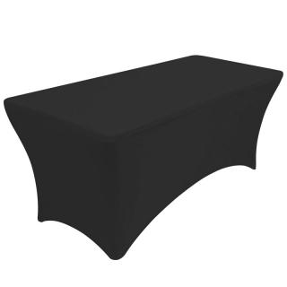 Elastický potah Hotelum na stůl 183 x 76 cm (160 g/m2) Barva: černá